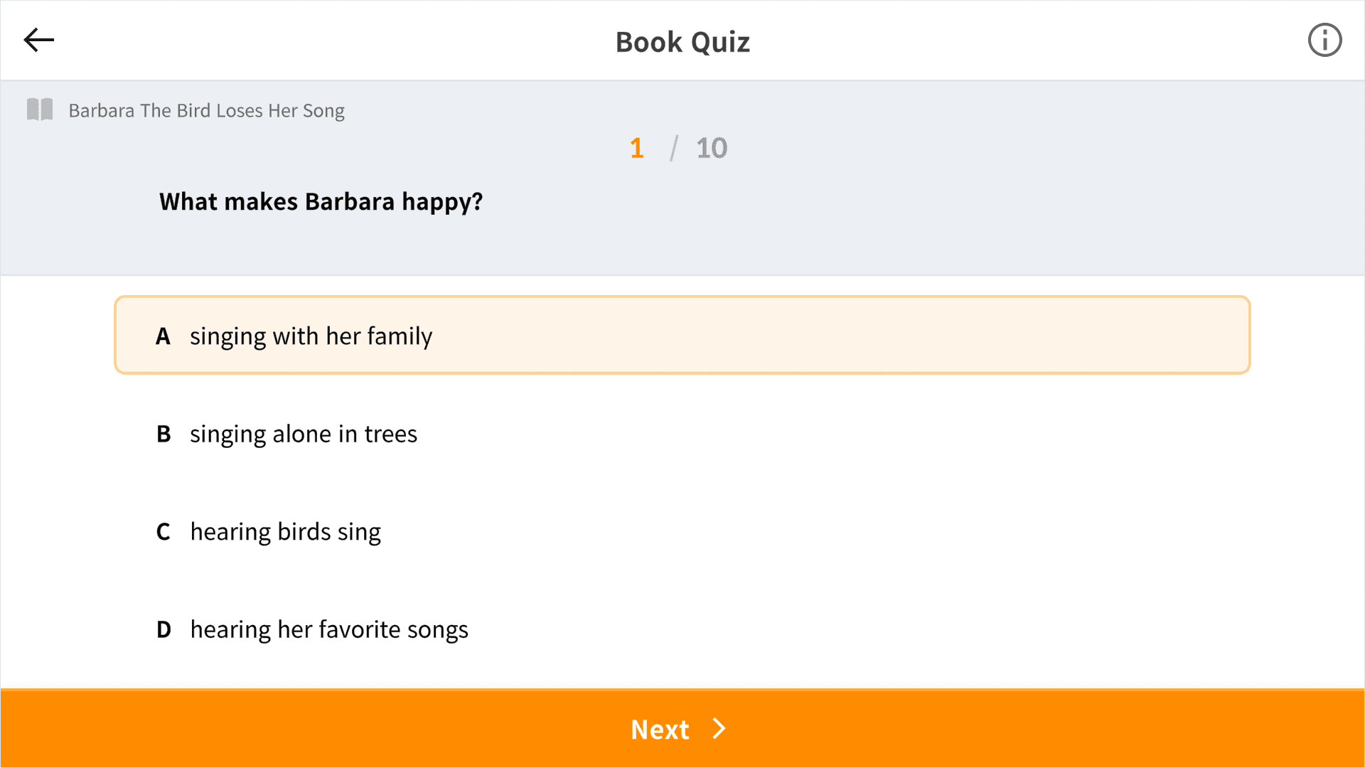 Book Quiz